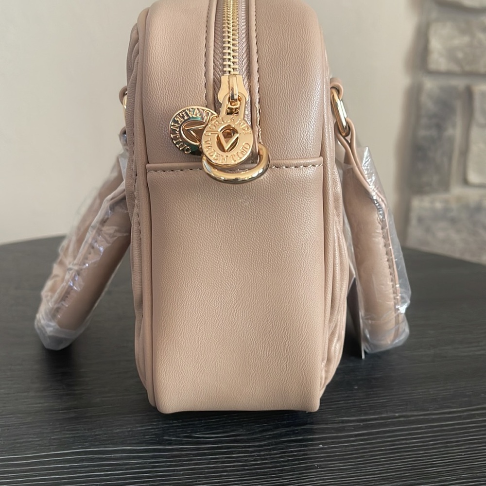 Valentino Orlandi Quilted Satchel Crossbody Bag (comes with Christmas Twilly) - Picture 6 of 11